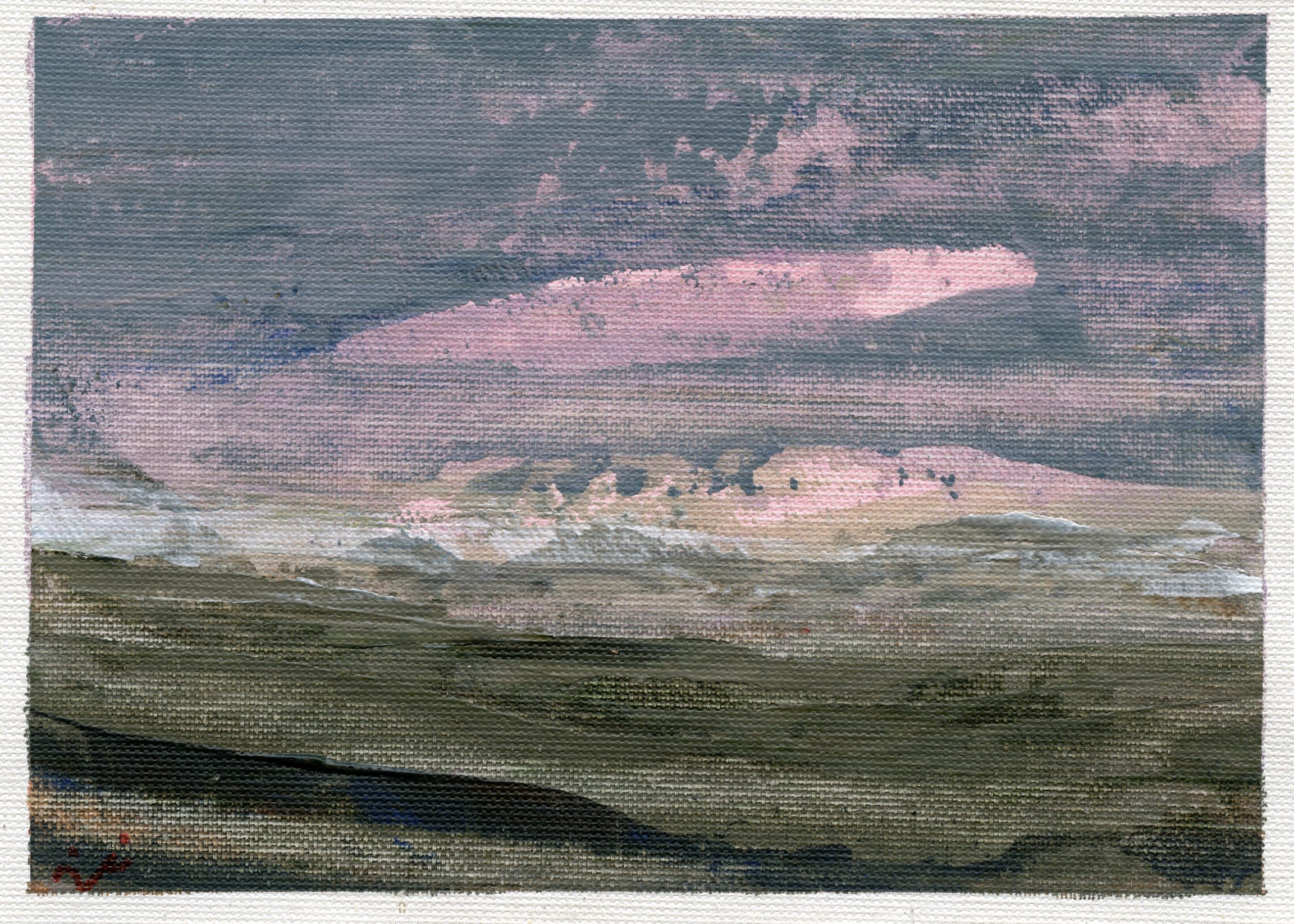 untitled no. 12 — undefined · acrylic on canvas · 2020