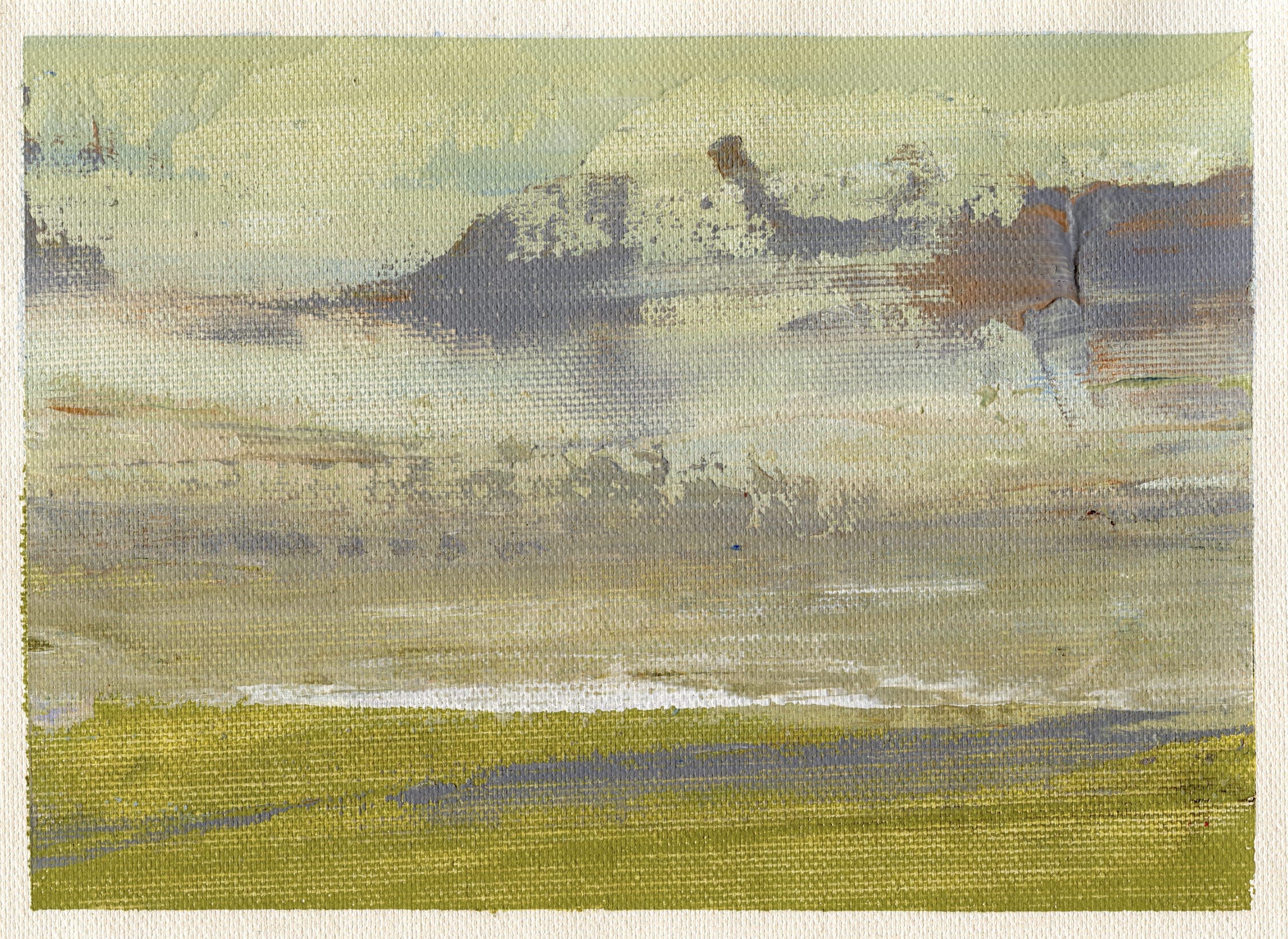 untitled no. 01 — undefined · acrylic on canvas · 2021