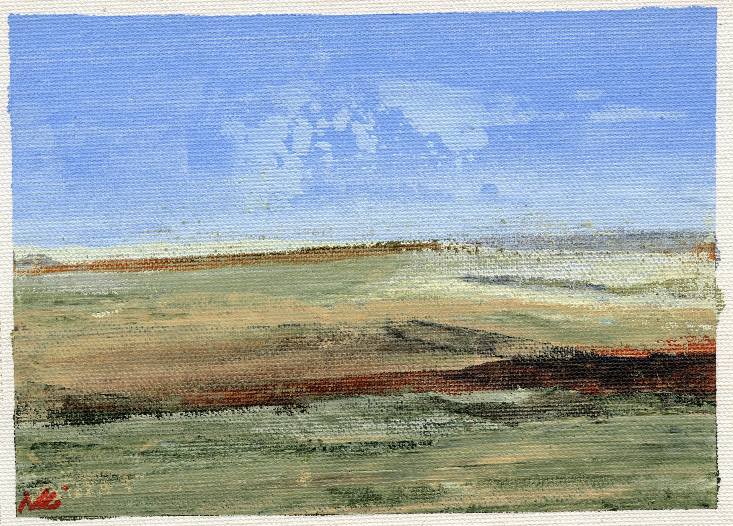 untitled no. 12 — undefined · acrylic on canvas · 2021