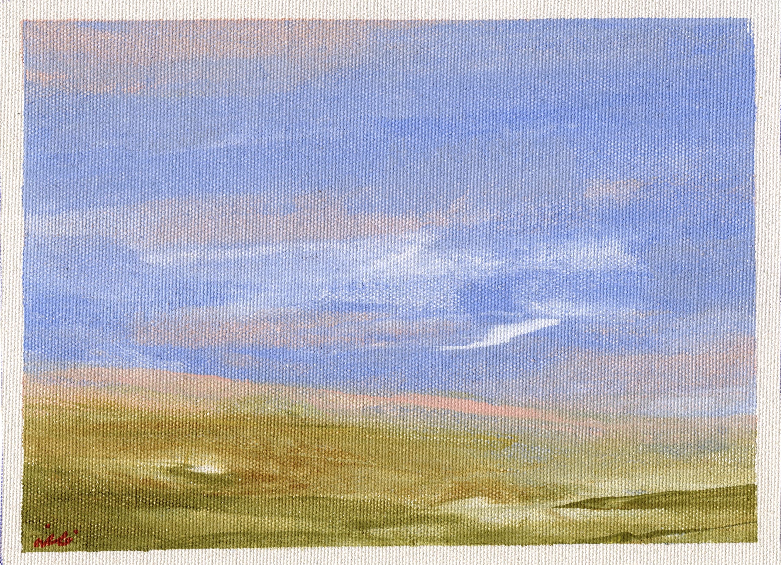 untitled no. 01 — undefined · acrylic on canvas · 2024