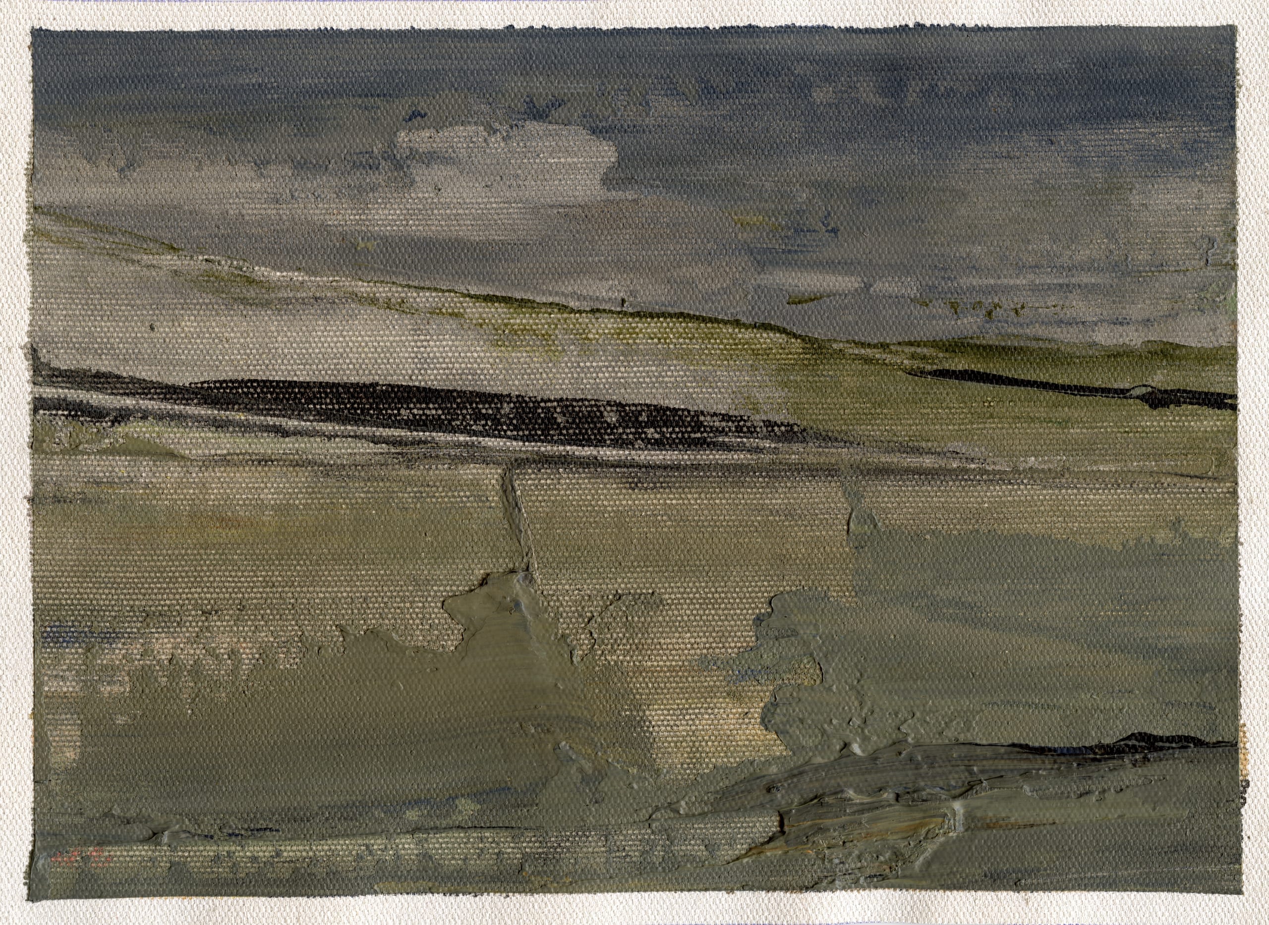 untitled no. 09 — undefined, acrylic on canvas, 2023